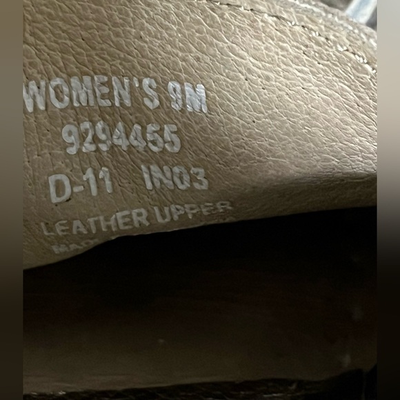 Sperry Top Sider Metallic Gold Leather Slip On Boat Shoes Womens Size 9 - Picture 8 of 9